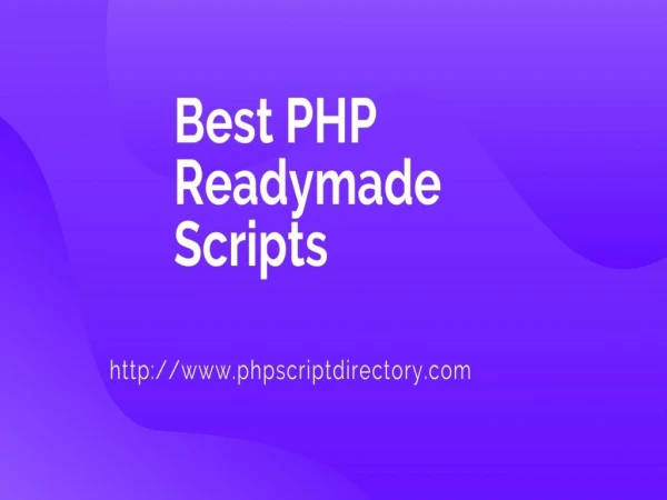 PHP Readymade Scripts - Readymade PHP Clone Script