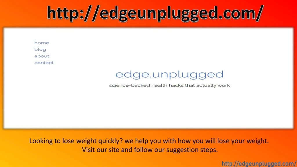 http edgeunplugged com