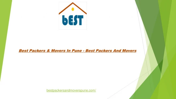 Best Packers & Movers In Pune - Best Packers And Movers