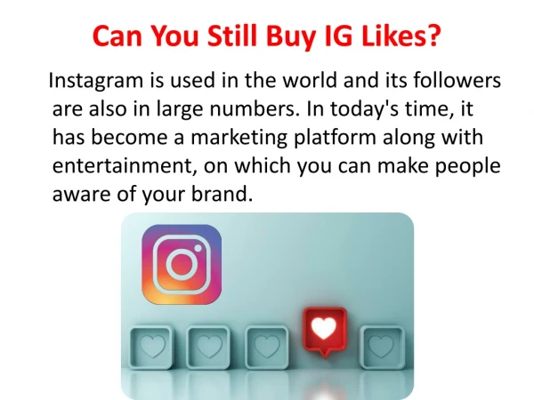 Can You Still Buy IG Likes?