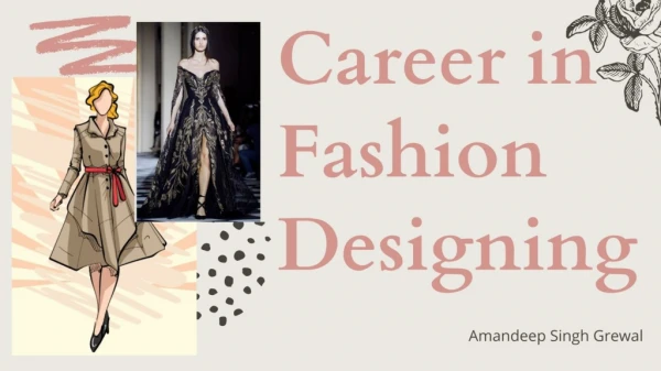 Career in Fashion Designing