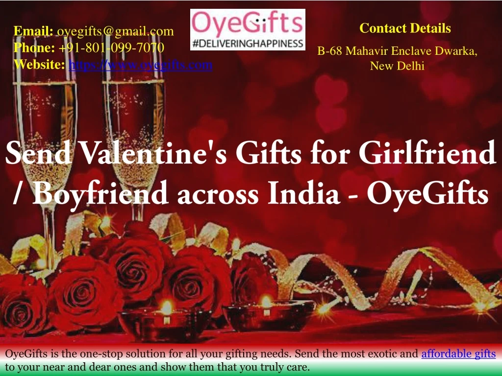 send valentine s gifts for girlfriend boyfriend across india oyegifts
