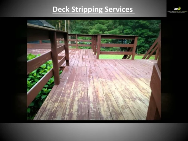 Come And Avail Our Deck Stripping Services In Cornelius NC