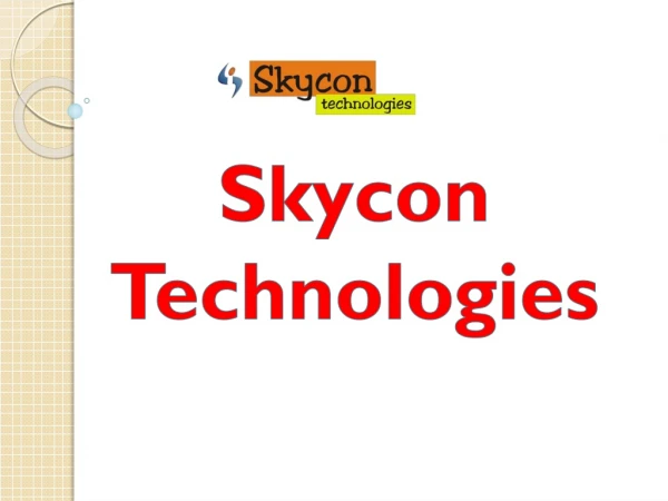 Skycon Technologies