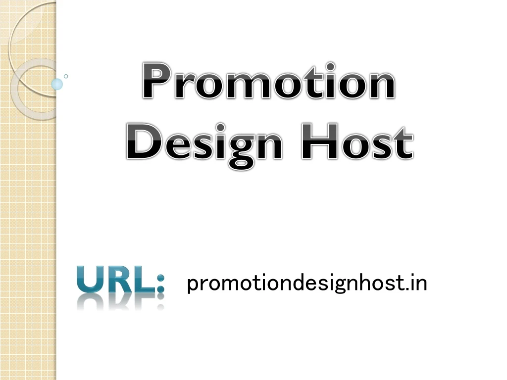 promotion design host
