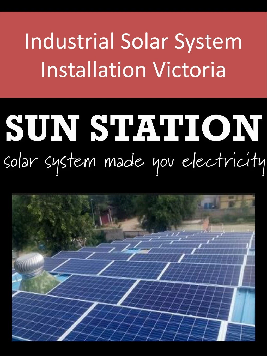industrial solar system installation victoria