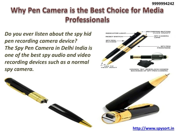 Why Pen Camera is the Best Choice for Media Professionals