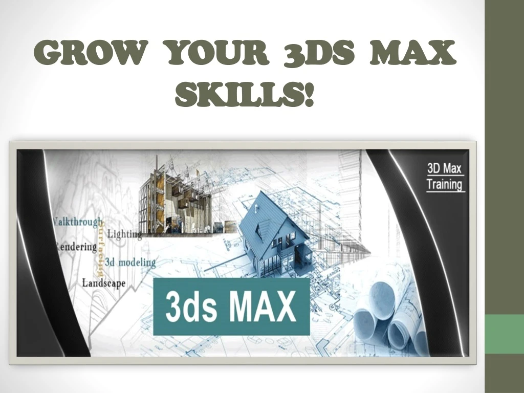 grow grow your 3ds max your 3ds max skills skills