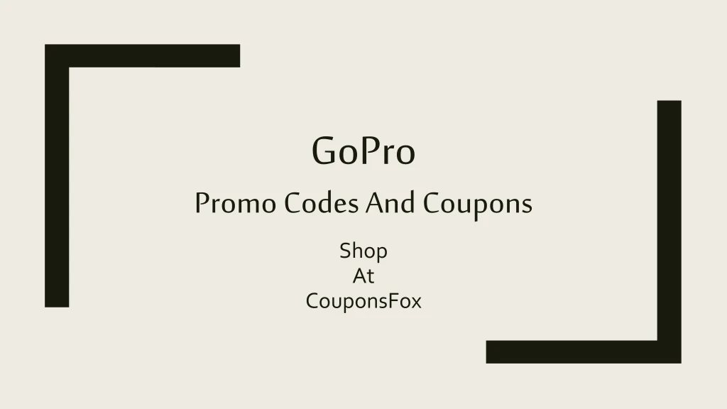 gopro promo codes and coupons