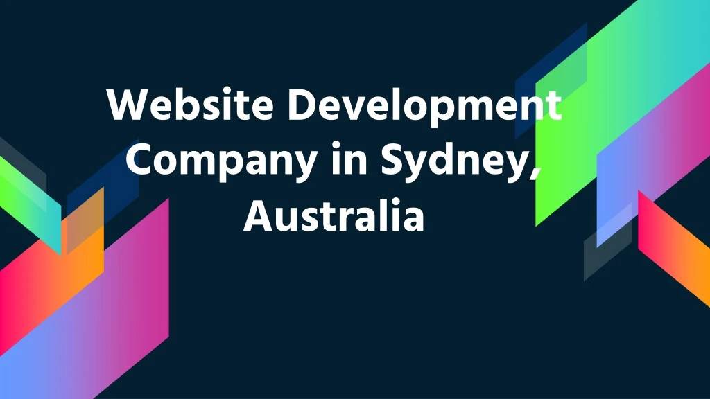 website development company in sydney australia
