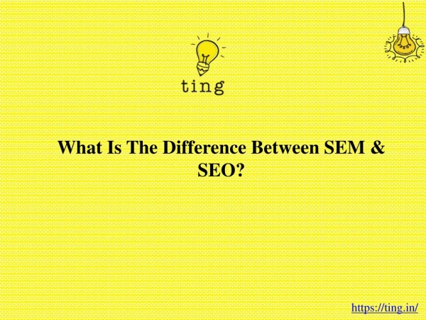 What Is The Difference Between SEM & SEO?