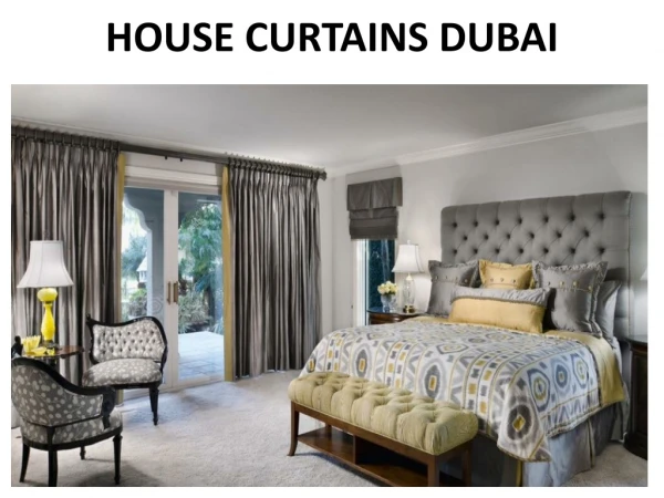House Curtains In Dubai