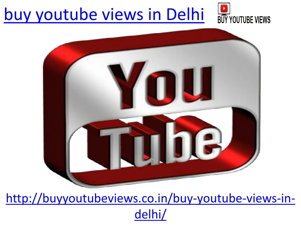 buy youtube views in delhi
