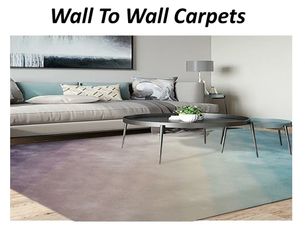 Wall To Wall Carpets In Dubai