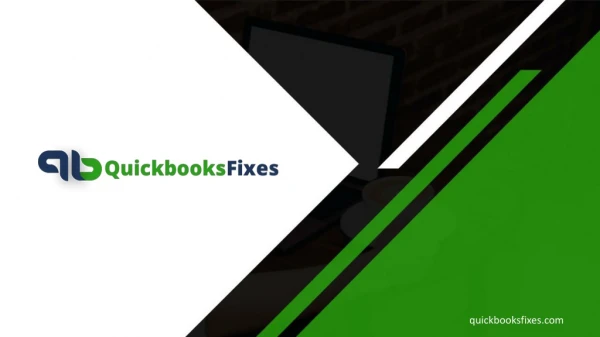 QuickBooks Error PS033:1-888-986-7735