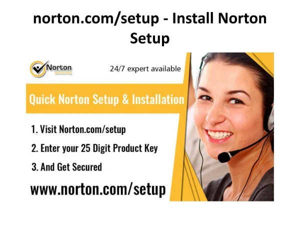 norton.com/setup - Install Norton Setup