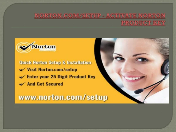 Norton.com/setup - Activate Norton product key