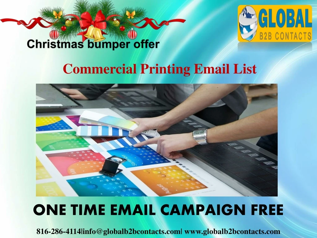 commercial printing email list