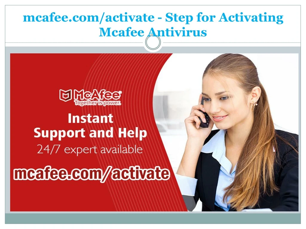 mcafee com activate step for activating mcafee antivirus