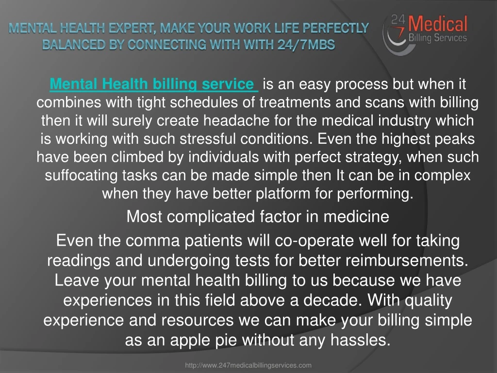 mental health expert make your work life perfectly balanced by connecting with with 24 7mbs