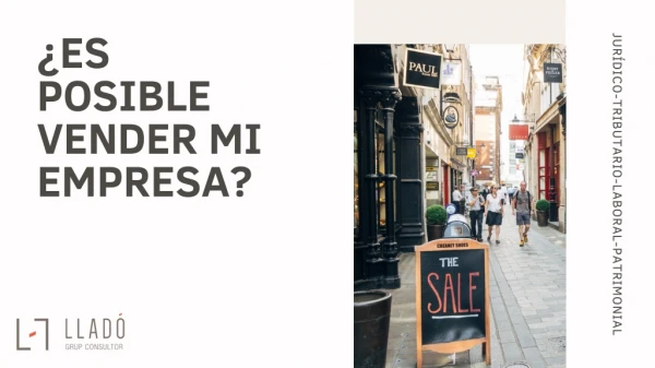 ¿ES POSIBLE VENDER MI EMPRESA?