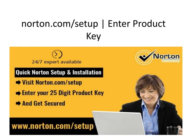 norton.com/setup | Enter Product Key