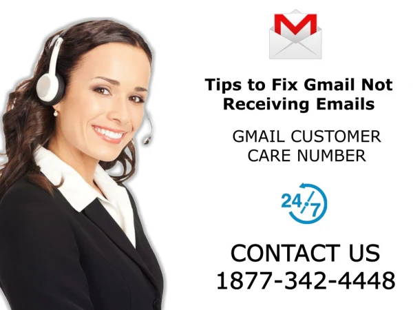Tips to Fix Gmail Not Receiving Emails? | Gmail Customer Care Number 1877-342-4448