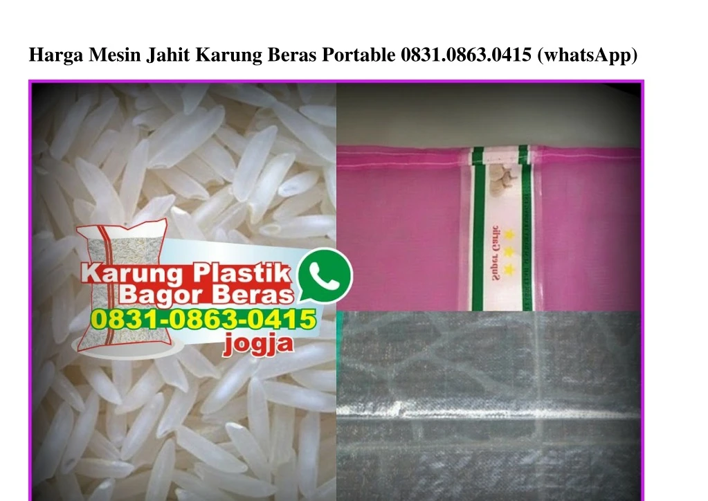 harga mesin jahit karung beras portable 0831 0863