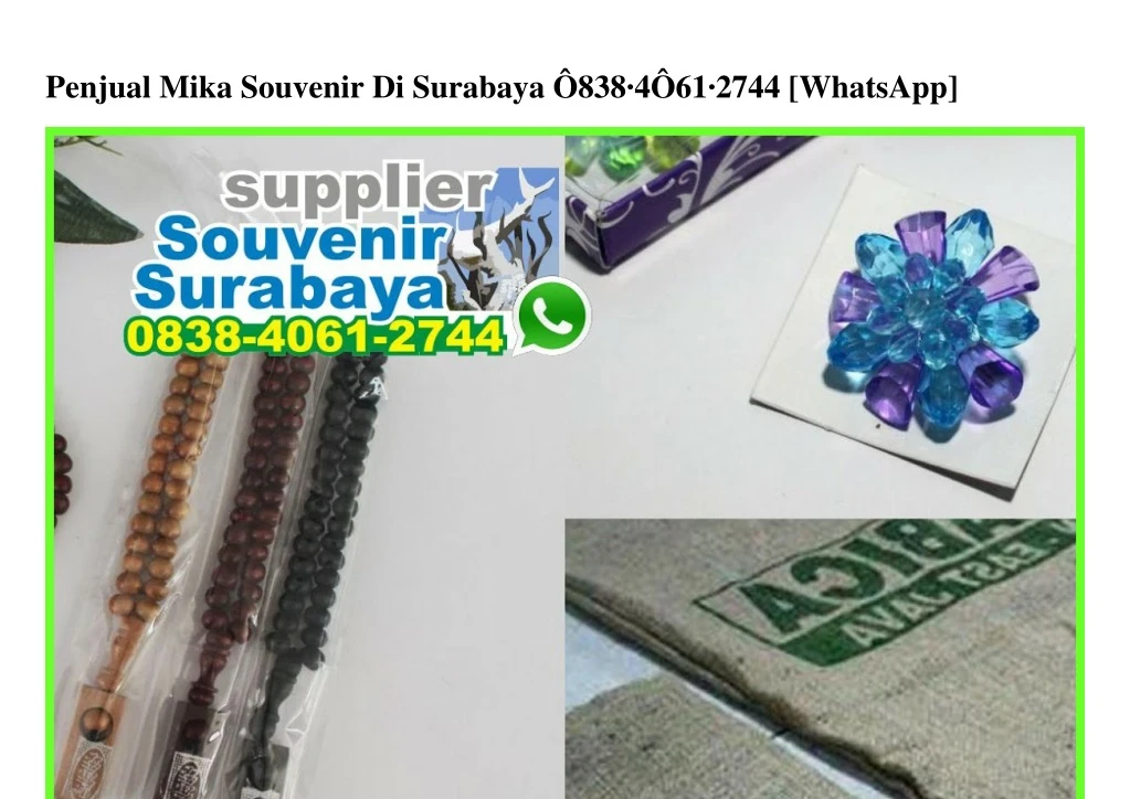penjual mika souvenir di surabaya 838 4 61 2744