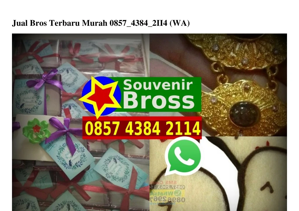 jual bros terbaru murah 0857 4384 2ii4 wa