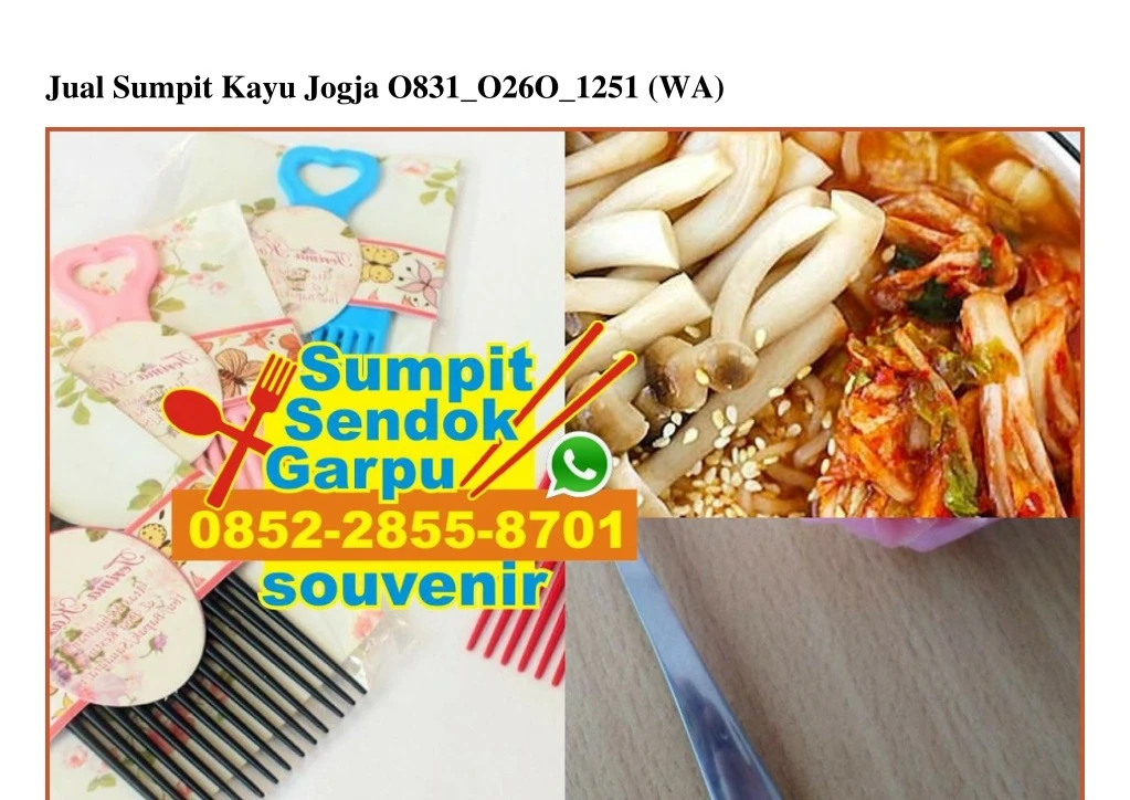 jual sumpit kayu jogja o831 o26o 1251 wa