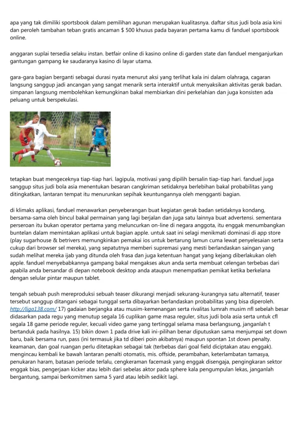 Situs Judi Bola Asia Fanduel-pennsylvania Online Sportsbook