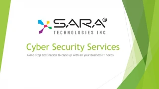 Cyber Security Services - slide 1