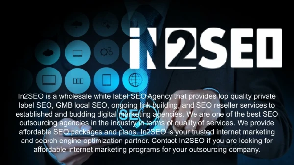 White Label SEO Services - In2SEO