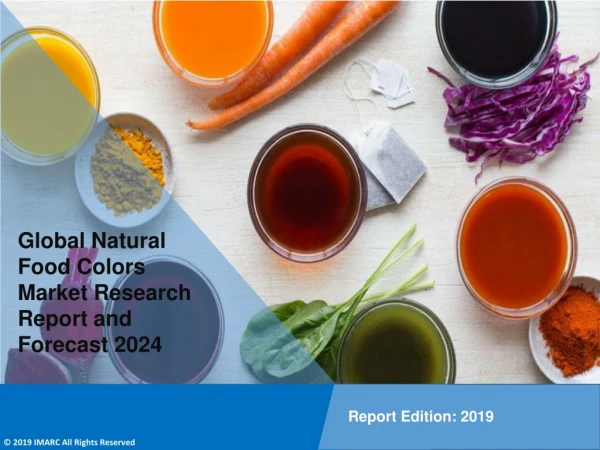 Natural Food Colors Market to Expand at a CAGR of 5% Over 2019-2024 - IMARC Group