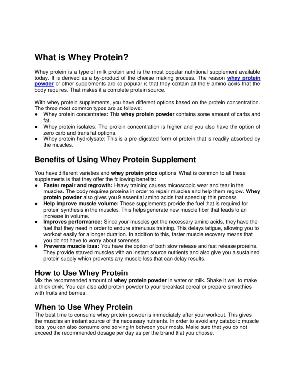 What Is Whey Protein Powder? [Benefits, Precautions & More]