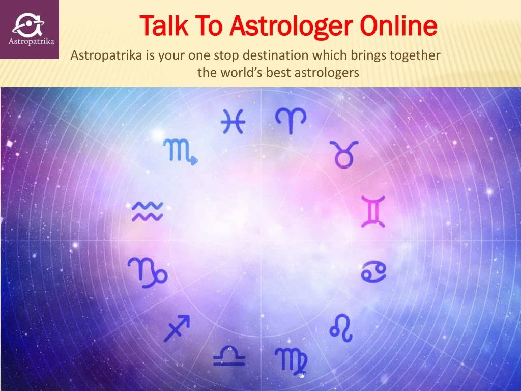 talk to astrologer online