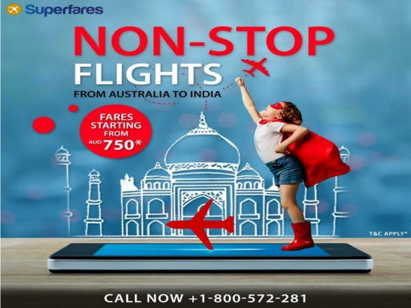 Best Flight Deals From Australia To India