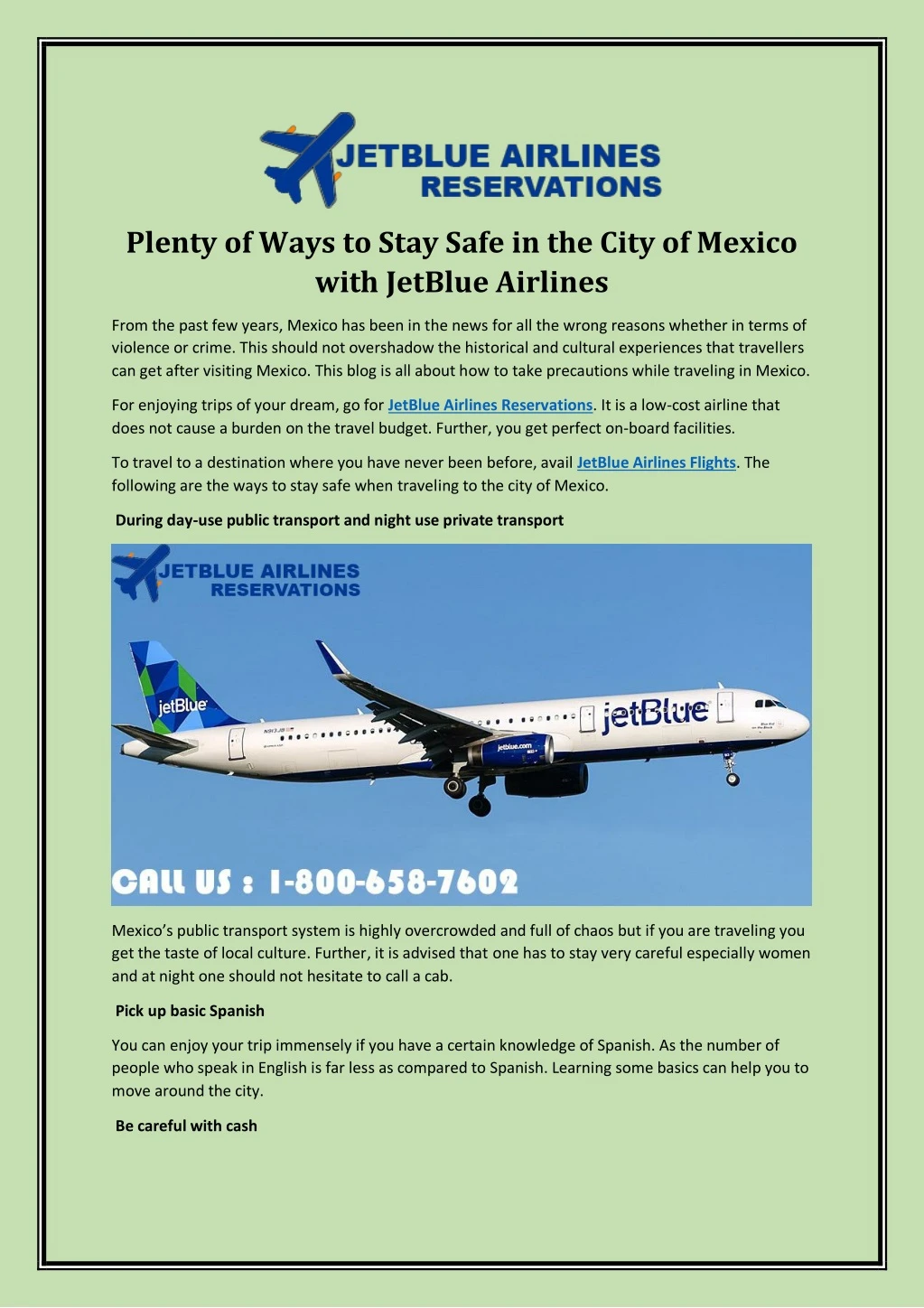 plenty of ways to stay safe in the city of mexico