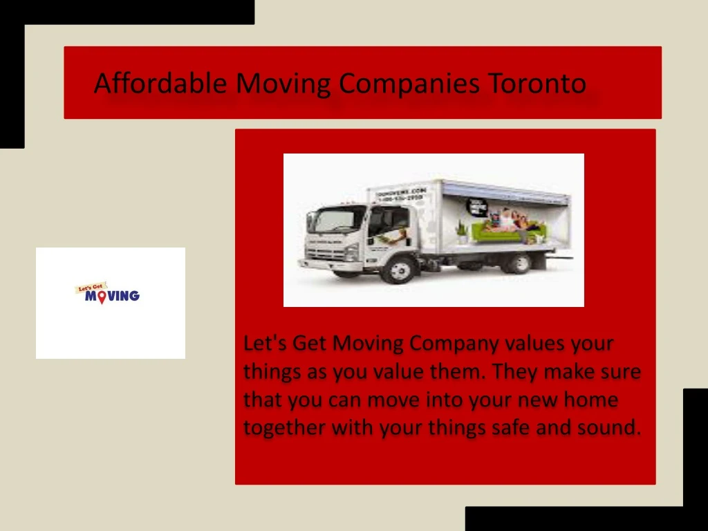 affordable moving companies toronto