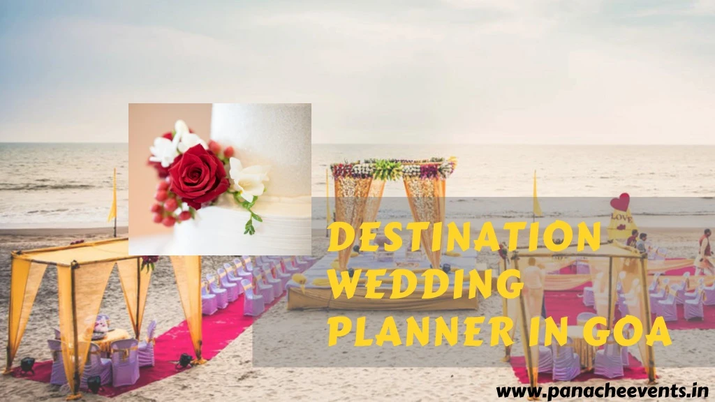 destination wedding planner in goa