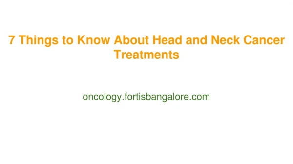 Best Head and Neck Cancer Chemotherapy