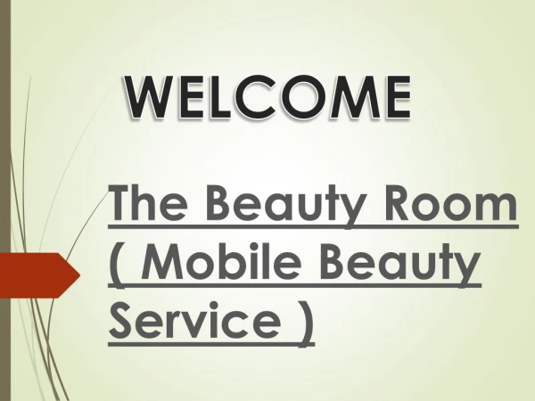 welcome