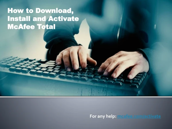 for any help mcafee com activate