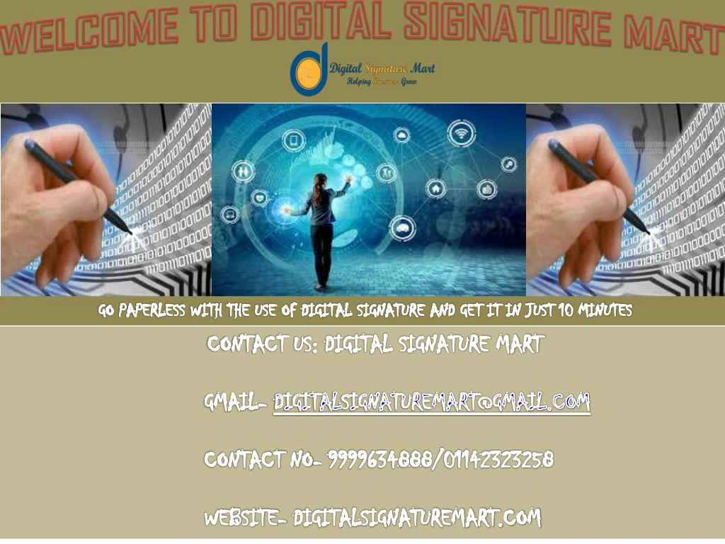 welcome to digital signature mart