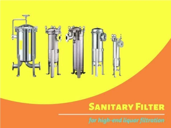 Sanitary filter with high-end liquor filtration-Hualv Filter