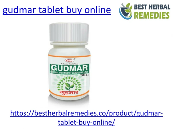 Where to buy gudmar tablet online with best price