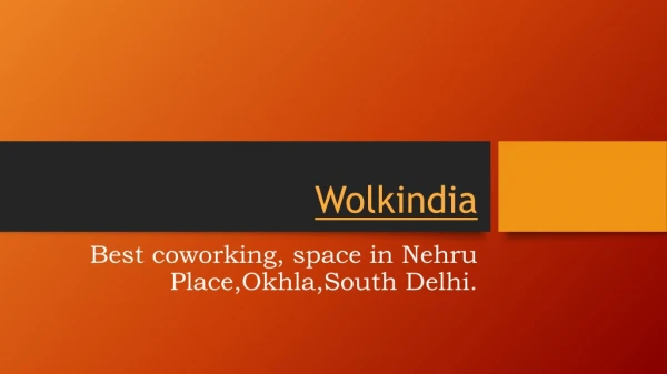 Shared office in nehru place, south Dlehi, okhla