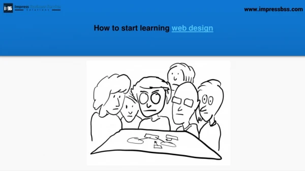 How to start learning web design
