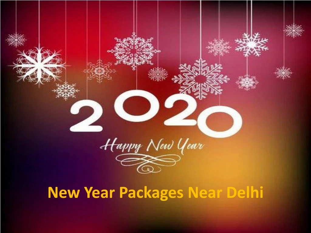 new year packages near delhi
